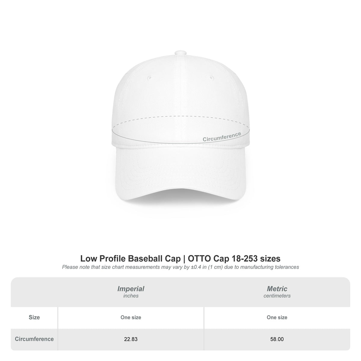 Steel-Will Black Low-Profile Cap