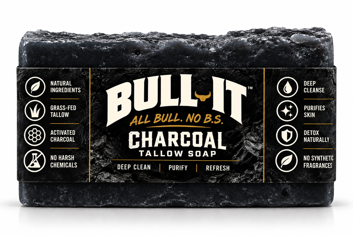 BULL-IT Charcoal & Tallow Soap