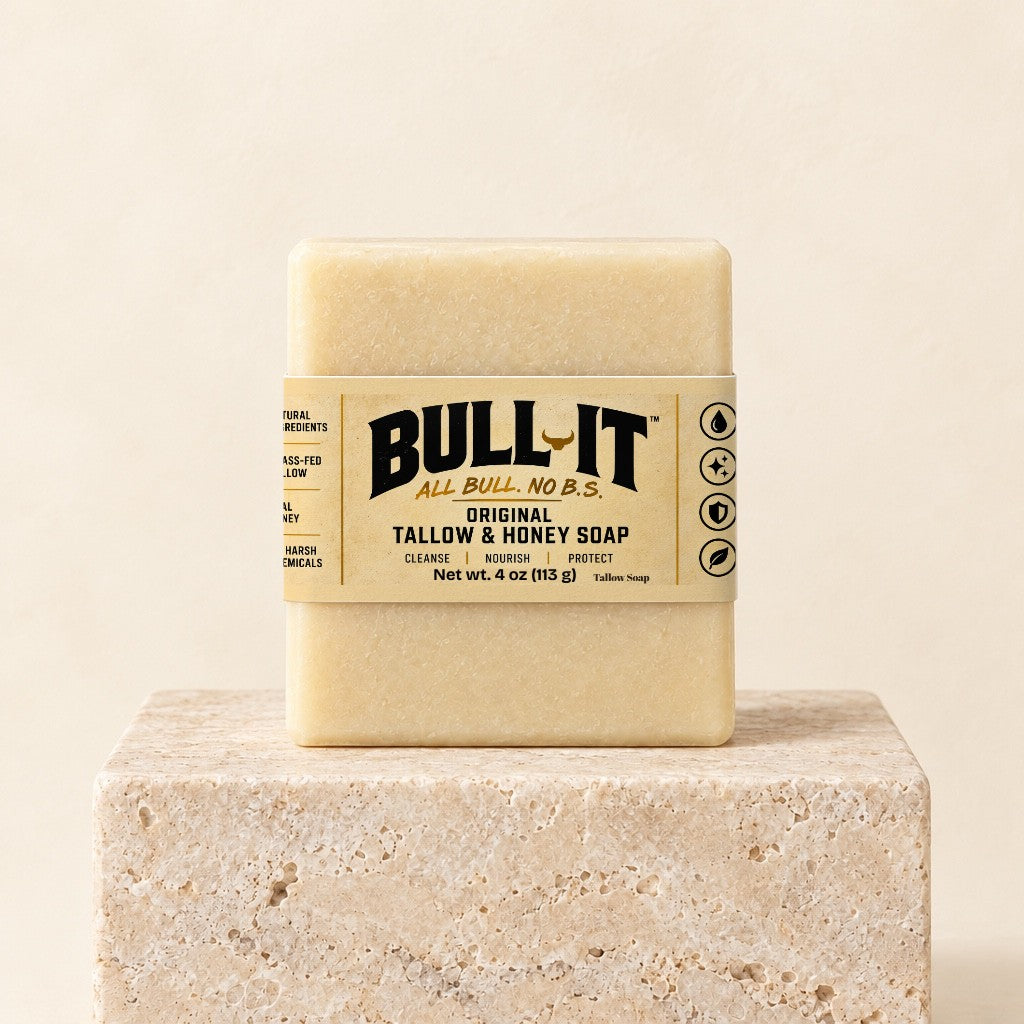 BULL-IT Honey and Tallow Soap